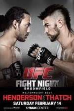 Watch UFC Fight Night 60 Henderson vs Thatch Zumvo