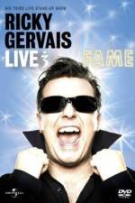 Watch Ricky Gervais Live 3 Fame Zumvo