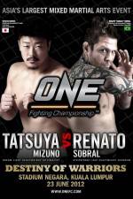 Watch One FC 4 Destiny of Warriors Zumvo