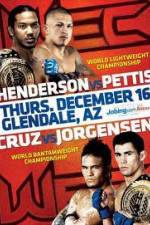 Watch WEC 53 Henderson vs Pettis Zumvo