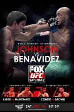 Watch UFC On Fox Johnson vs Benavidez II Zumvo