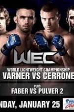 Watch WEC 38 Varner vs Cerrone Zumvo