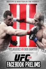 Watch UFC 166: Velasquez vs. Dos Santos III Facebook Fights Zumvo