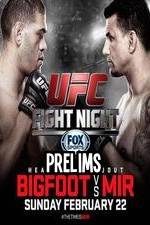 Watch UFC Fight Night 61 Bigfoot vs Mir Prelims Zumvo