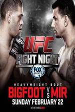 Watch UFC Fight Night 61 Bigfoot vs Mir Zumvo