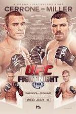 Watch UFC Fight Night 45 Cerrone vs Miller Zumvo