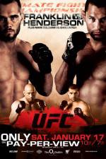 Watch UFC 93 Franklin vs Henderson Zumvo