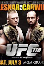 Watch UFC 116: Lesnar vs. Carwin Zumvo