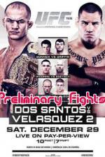 Watch UFC 155 Preliminary Fights Zumvo