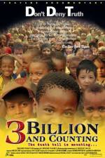 Watch 3 Billion and Counting Zumvo