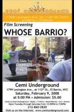 Watch Whose Barrio Zumvo