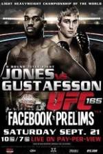 Watch UFC 165 Facebook Prelims Zumvo