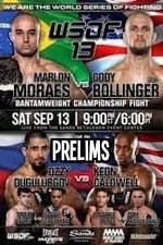 Watch WSOF 13  Prelims Zumvo