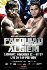 Watch Manny Pacquiao vs Chris Algieri Zumvo