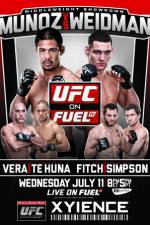 Watch UFC on FUEL 4: Munoz vs. Weidman Zumvo