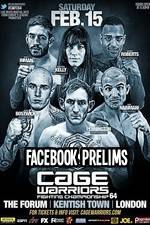 Watch Cage Warriors 64 Facebook Preliminary Fights Zumvo