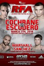 Watch RFA 13: Escudero vs Cochrane Zumvo