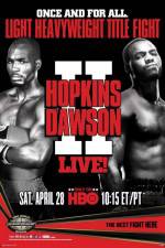 Watch Boxing Light Heavyweight Hopkins vs Dawson II Zumvo