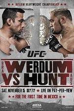 Watch UFC 180: Werdum vs. Hunt Zumvo