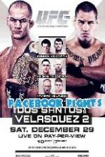 Watch UFC 155 Dos Santos vs Velasquez 2 Facebook Fights Zumvo