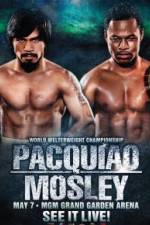 Watch WBO Boxing Manny Pacquiao vs Shane Mosley Zumvo