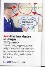 Watch Jonathan Meades on Jargon Zumvo