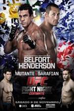 Watch UFC Fight Night 32: Belfort vs Henderson Zumvo