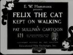 Watch Felix the Cat Kept on Walking (Short 1925) Zumvo