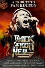 Watch Back from Hell A Tribute to Sam Kinison Zumvo